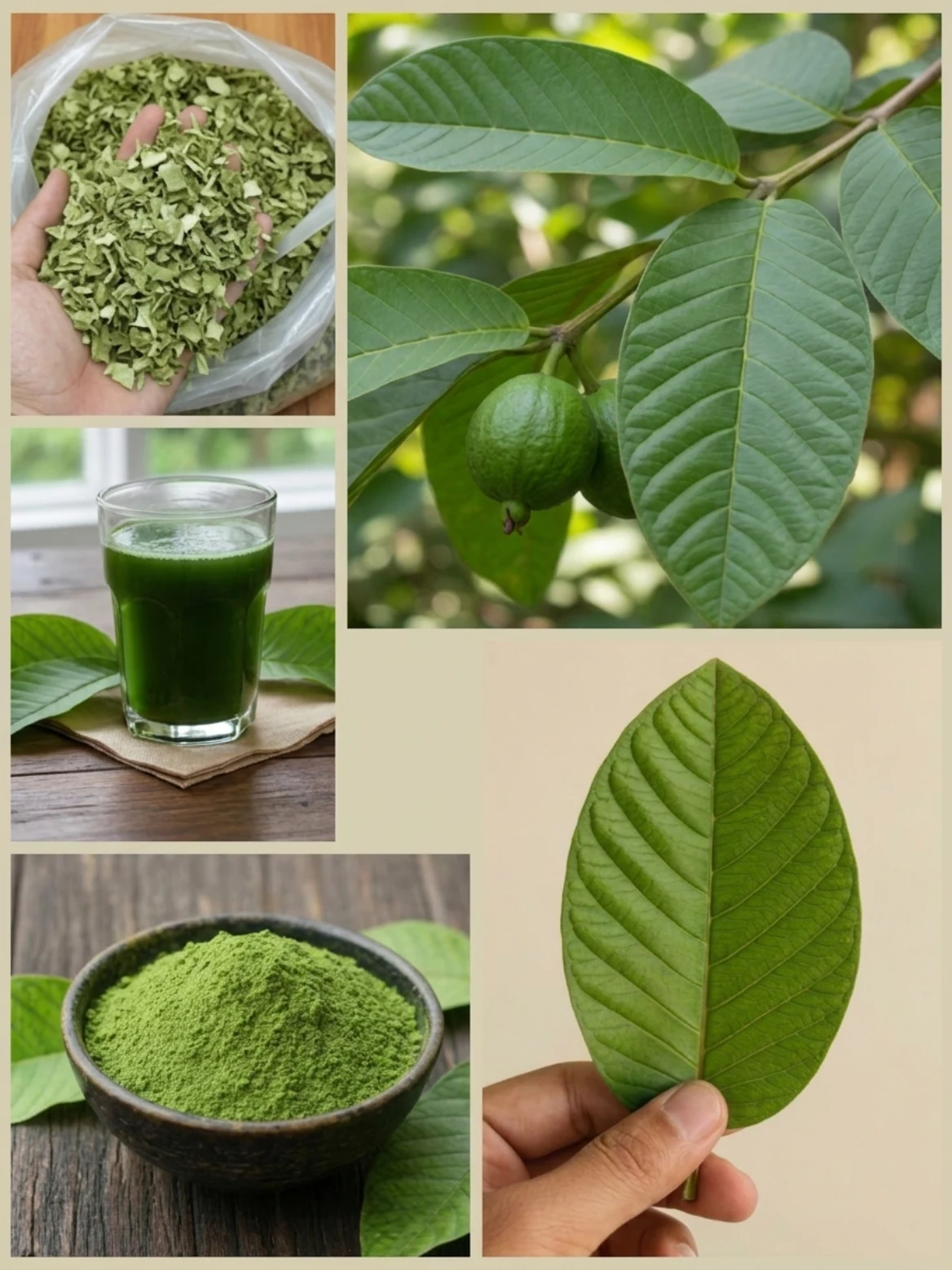 Guava Leaf Powder and Tea: The Traditional Green Remedy People Use for Digestion, Blood Sugar Support, and Daily Wellness