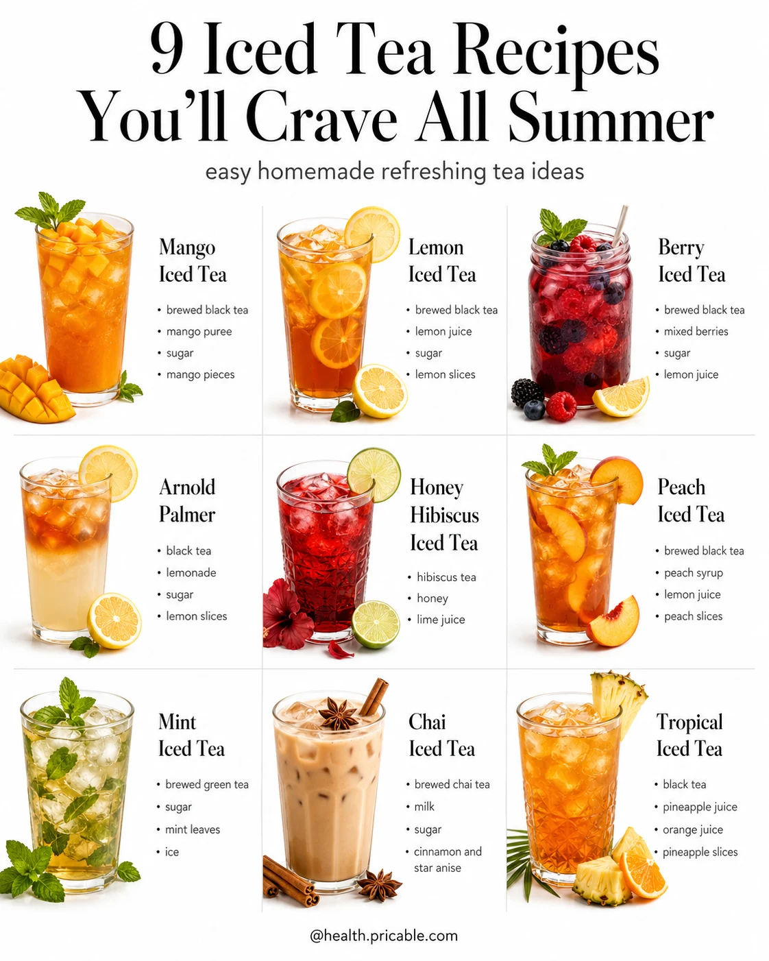 9 Iced Tea Recipes You’ll Crave All Summer
