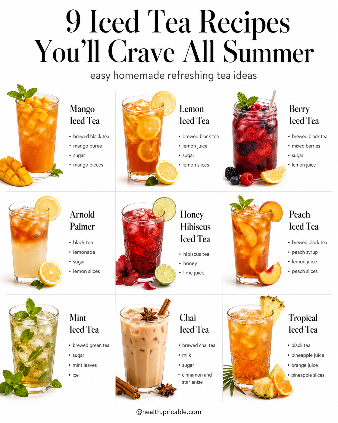 9 Iced Tea Recipes You’ll Crave All Summer