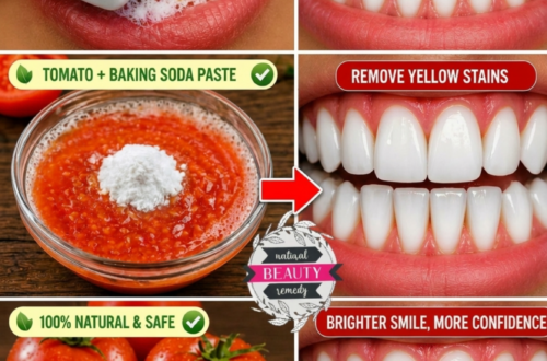 Tomato and Baking Soda for Teeth Whitening