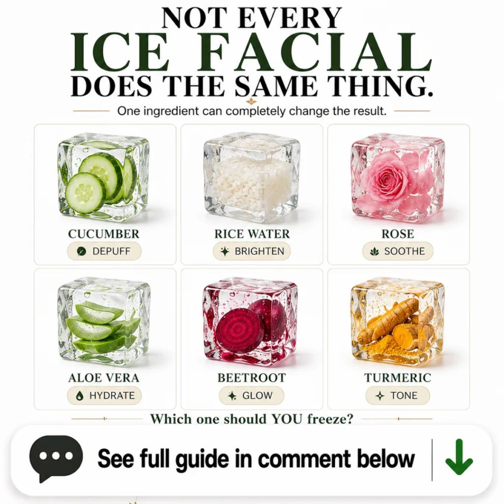 A visually striking array of natural ingredients like cucumber slices rice grains rose petals aloe vera beetroot and tur