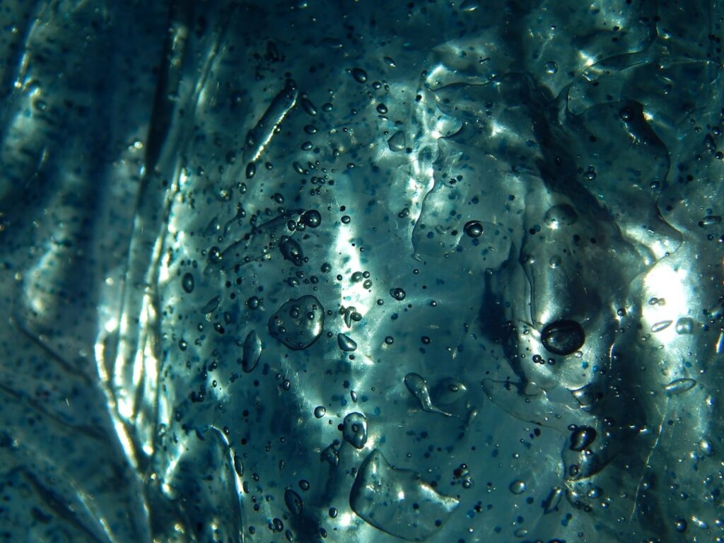 A close-up of a woman s radiant smooth and healthy glass skin on her cheek highlighting the desired outcome of the DIY b