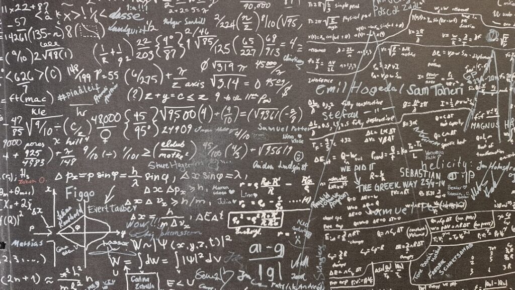 A visual representation of a mathematical equation with various numbers and operations e g 6 2 1 2 written clearly on a