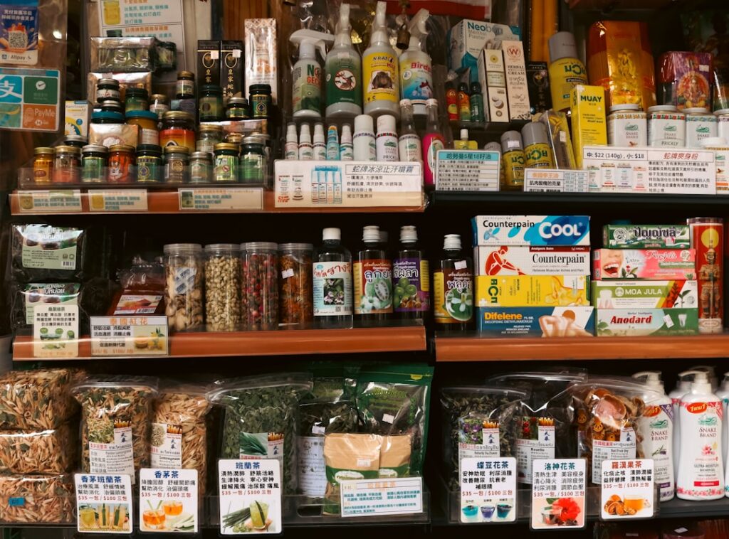 An artfully arranged display of various healthy whole foods such as oats spinach chia seeds and apples possibly with som