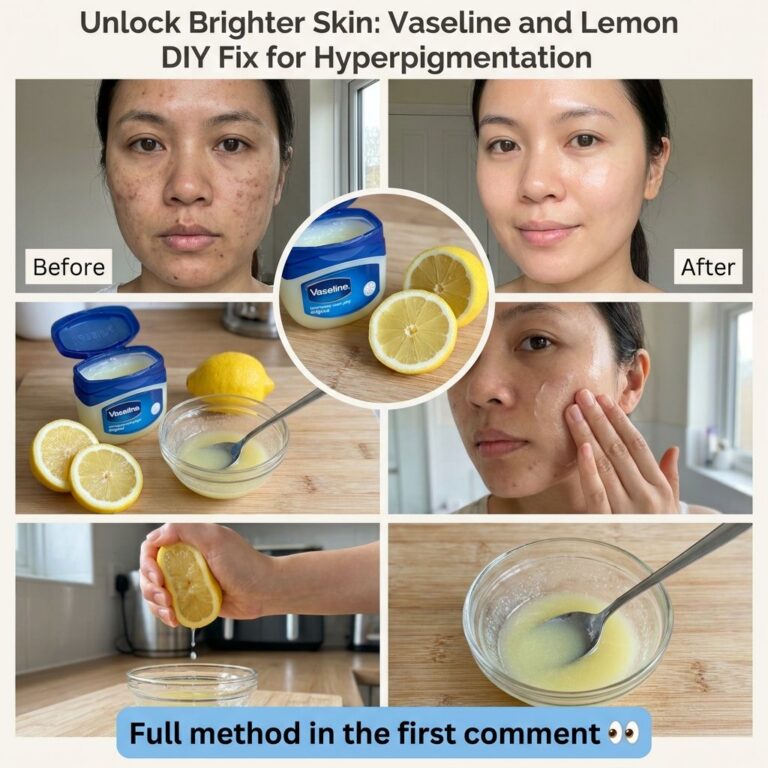 Before and after comparison of a woman s face showing reduced hyperpigmentation and brighter skin
