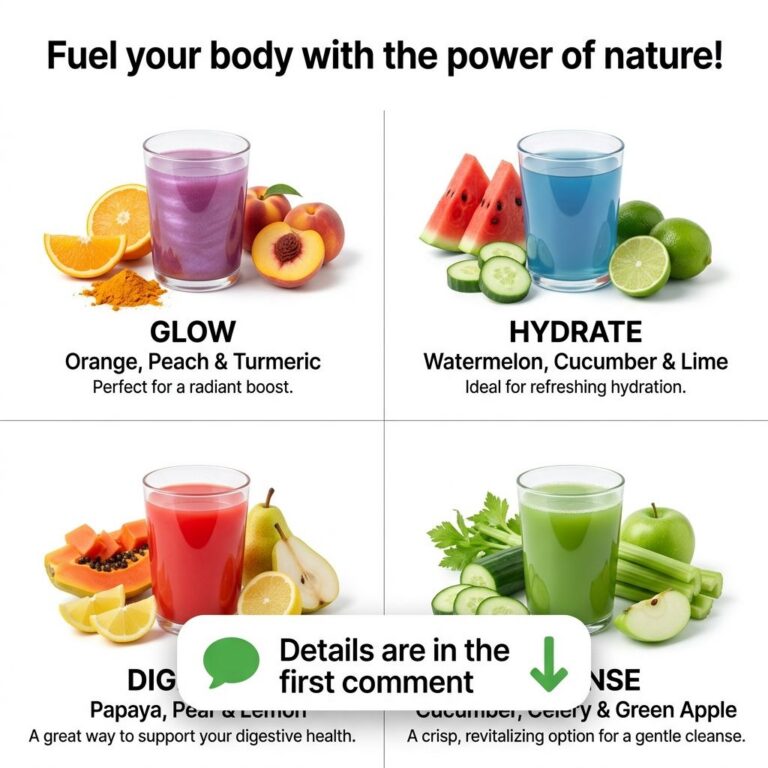 A vibrant blue juice in a glass surrounded by fresh watermelon slices cucumber and lime wedges conveying a sense of refr