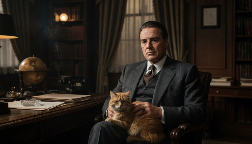 Marlon Brando in his role as Don Vito Corleone in The Godfather