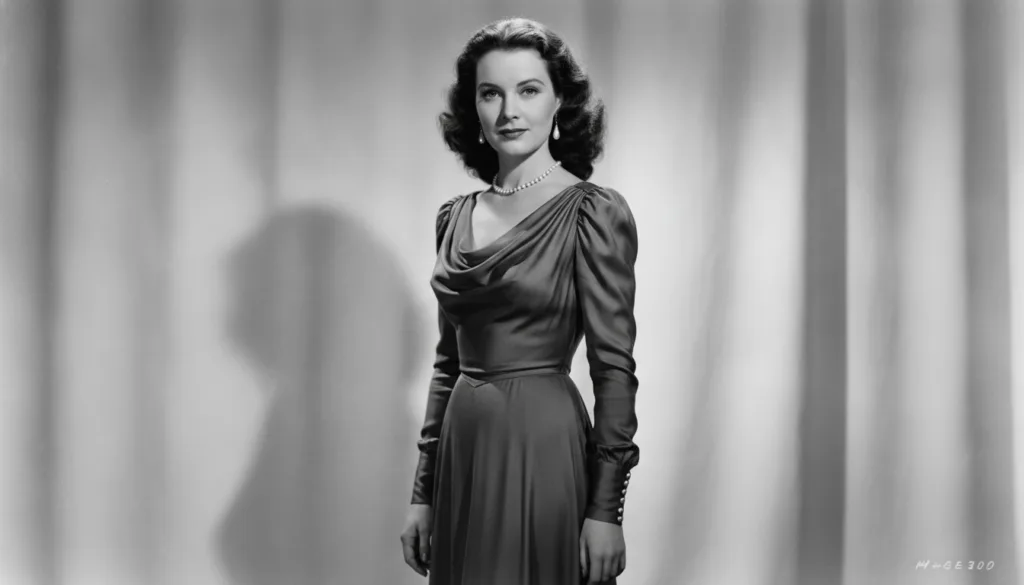 Vivien Leigh in a glamorous pose characteristic of classic Hollywood