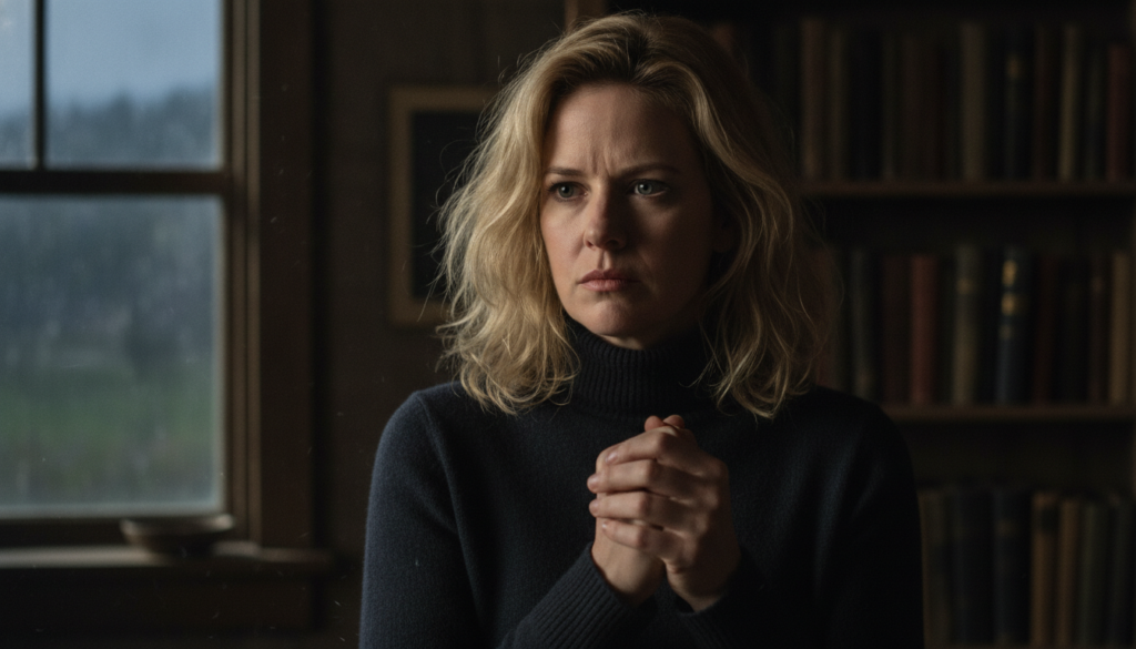 Meg Ryan in a more serious dramatic film role perhaps from Courage Under Fire