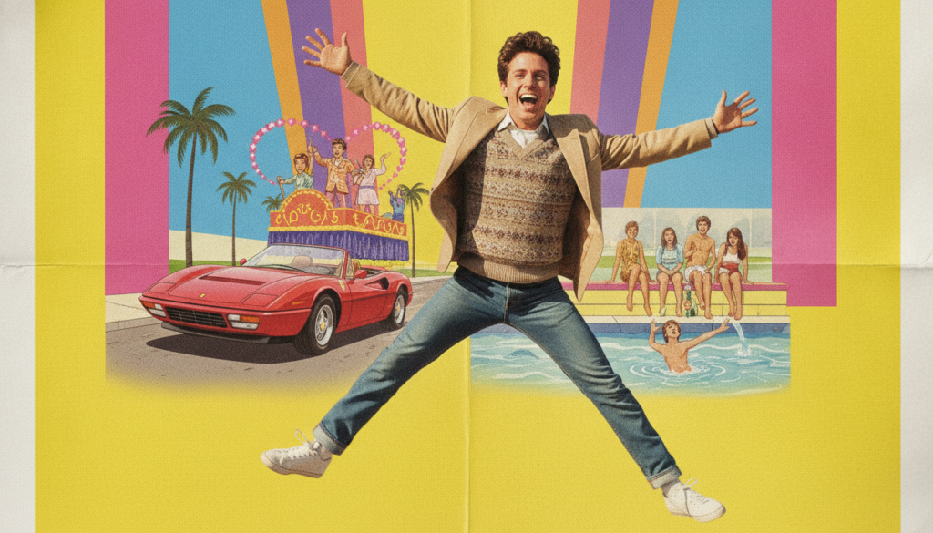 Real movie poster for Ferris Bueller s Day Off featuring Matthew Broderick