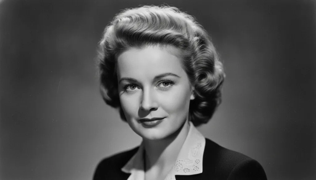 Archival publicity photo of Bette Davis in her prime