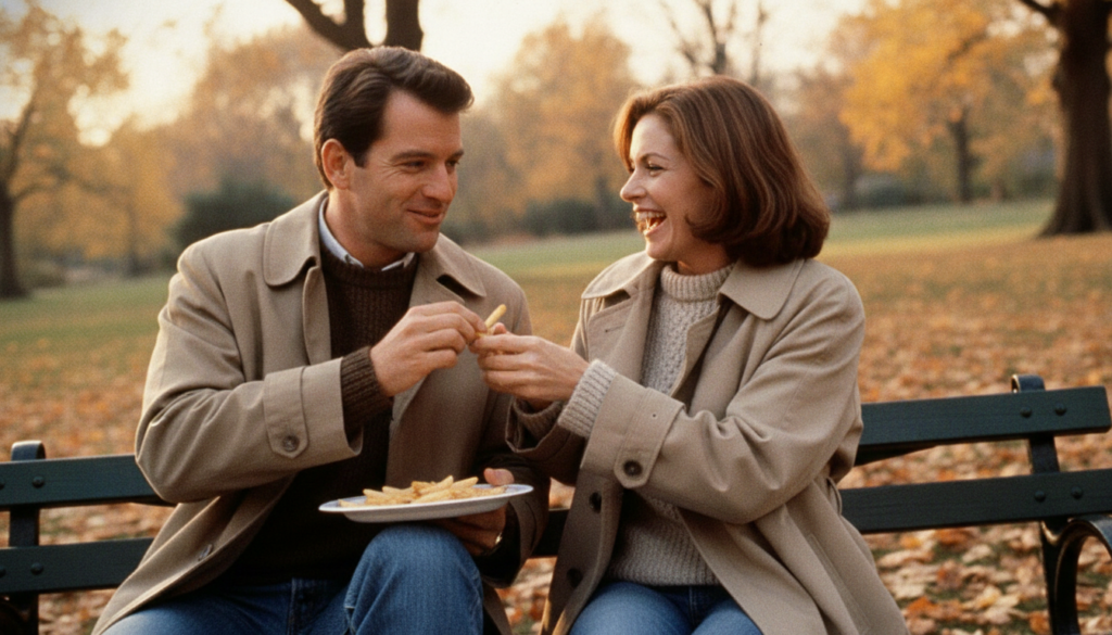 A movie poster for When Harry Met Sally featuring Billy Crystal and Meg Ryan