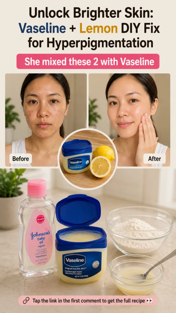 A before and after comparison of a woman s face showing improved skin texture and brightness with an inset featuring Vas