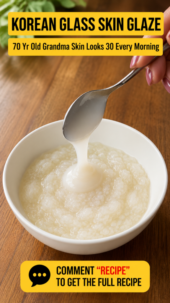 A close-up of a white bowl containing a creamy textured mixture likely a DIY beauty product with a hand holding a silver
