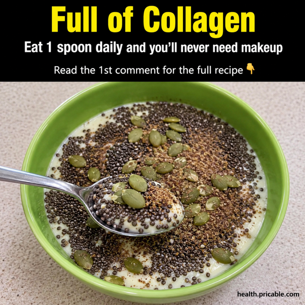 A vibrant health-focused composition of a light green bowl filled with a creamy off-white base topped generously with da