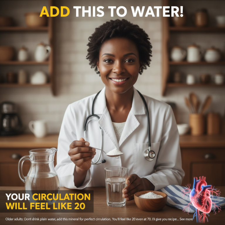 A smiling Black woman likely a healthcare professional given her white lab coat and stethoscope holding a spoonful of wh