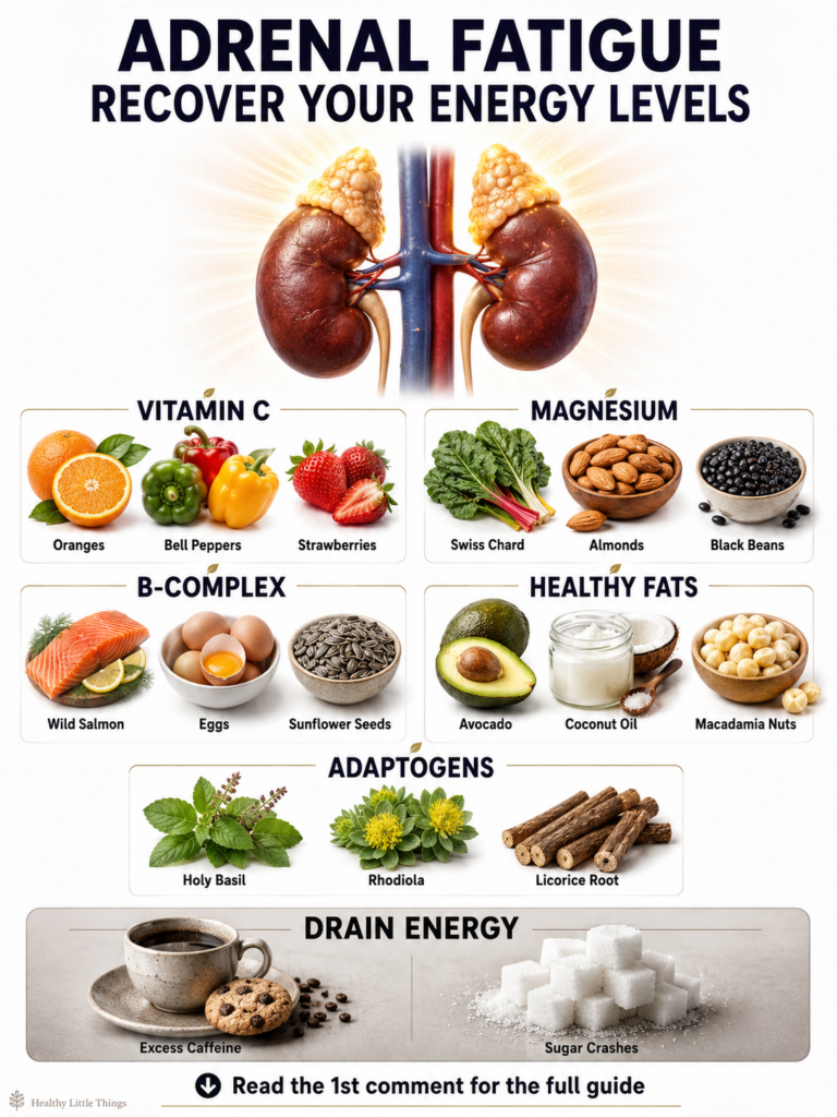 A vibrant and clean composite image showing various healthy foods like oranges bell peppers almonds wild salmon avocados