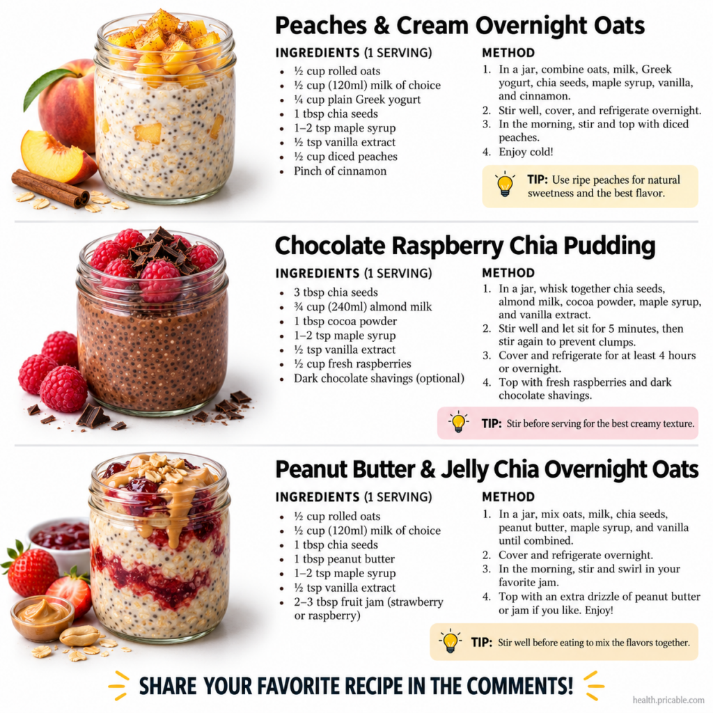 A clear glass jar filled with rich dark brown chocolate raspberry chia pudding topped with fresh red raspberries and dar