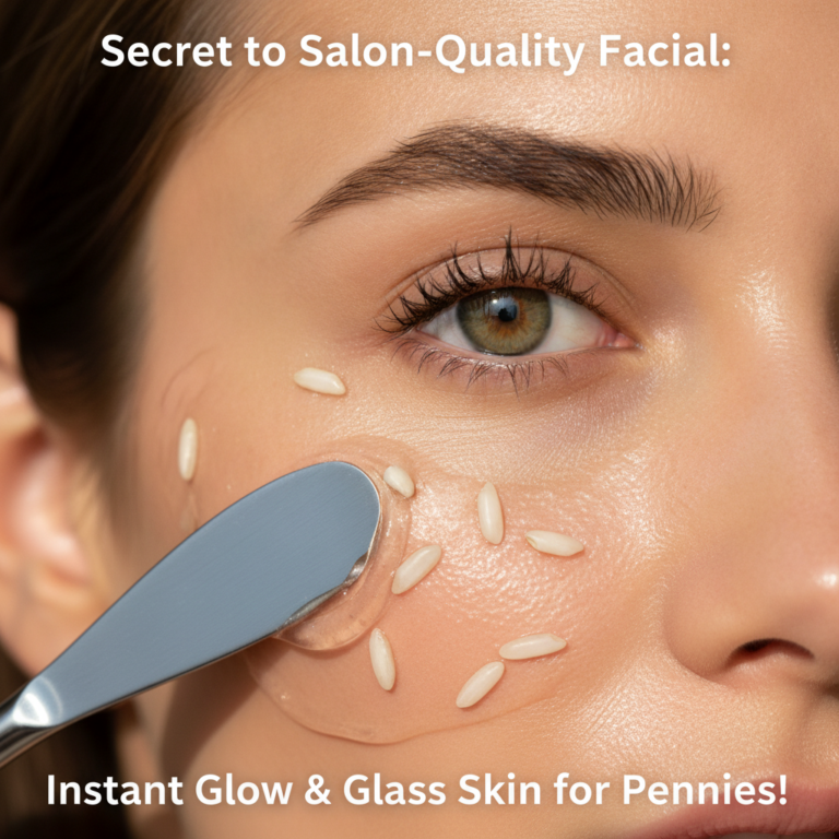 A close-up of a woman s face specifically her right eye and cheek area showcasing a natural skincare treatment A clear g