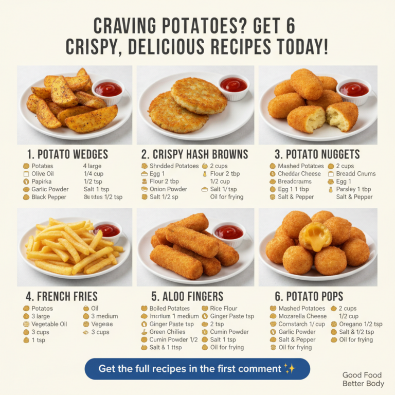 Crispy golden-brown potato wedges served with a side of ketchup on a white plate
