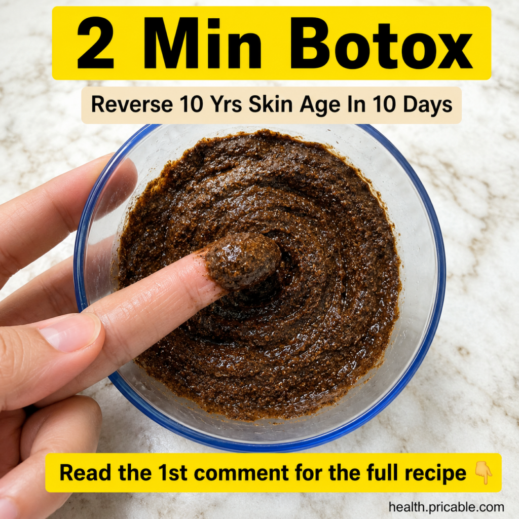 A close-up of a person s finger dipping into a small bowl of coffee grounds and Vaseline mixture on a light countertop