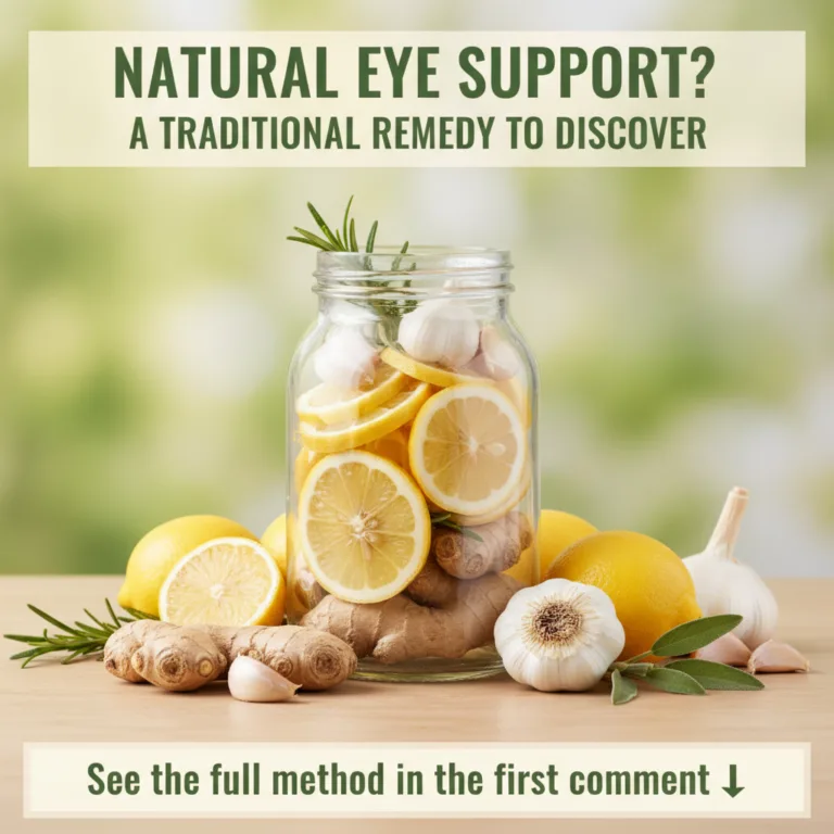 A close-up of a person gently applying a natural eye compress or soothing pack to their closed eyes with natural ingredi