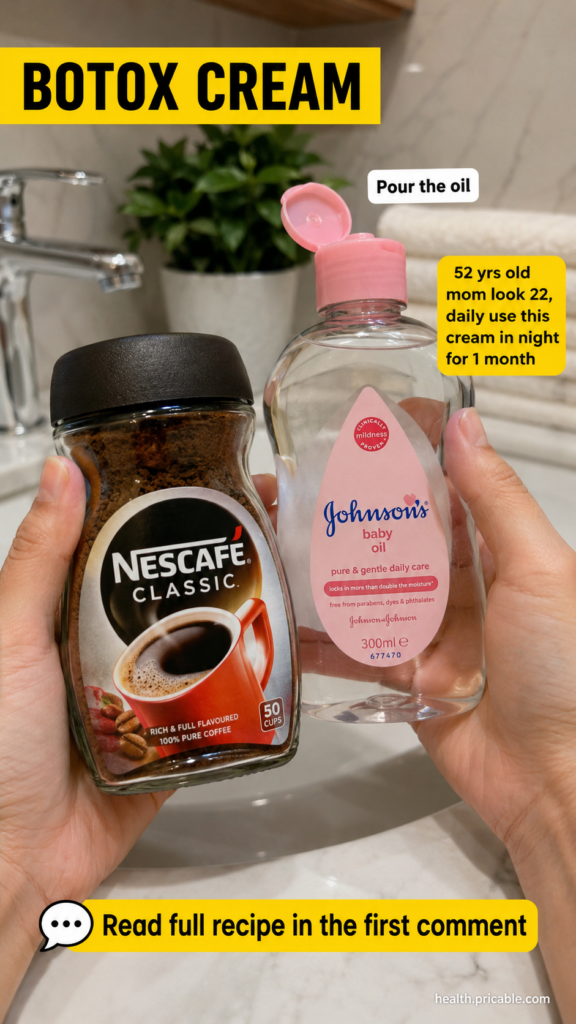 A close-up shot of a small bowl containing a mixture of fine coffee grounds and clear baby oil forming a smooth paste wi
