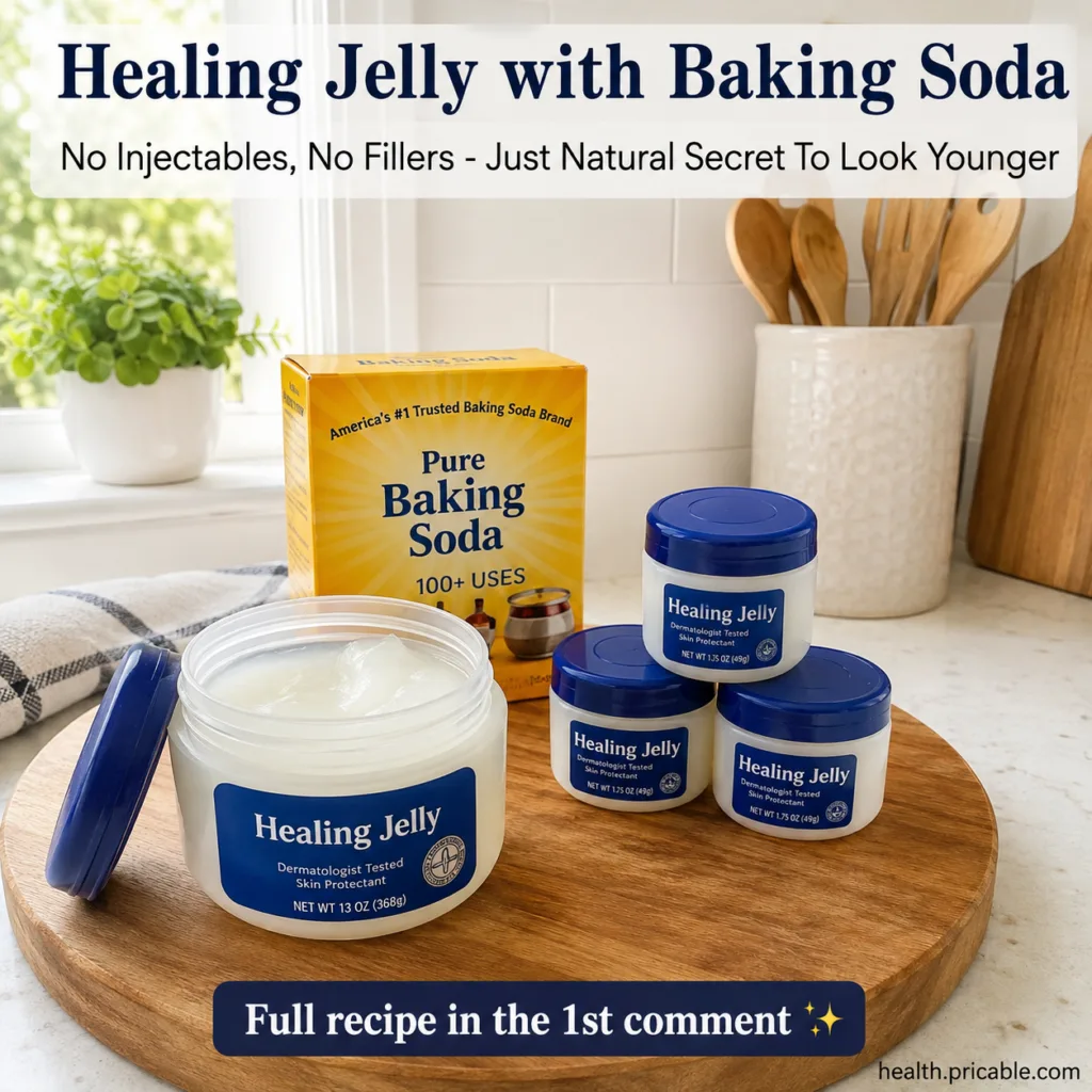 A close-up shot of small bowls containing Vaseline and baking soda with a spatula mixing them into a paste The backgroun
