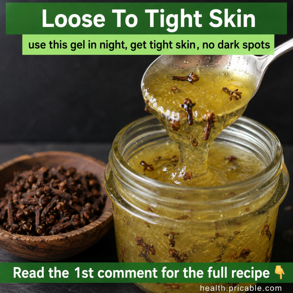 A woman gently applying a homemade gel to her face at night with a soft warm lighting Her skin looks fresh and calm