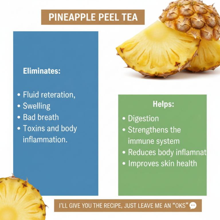 A pair of hands carefully peeling a fresh pineapple on a wooden cutting board with the peels gathered neatly beside the 