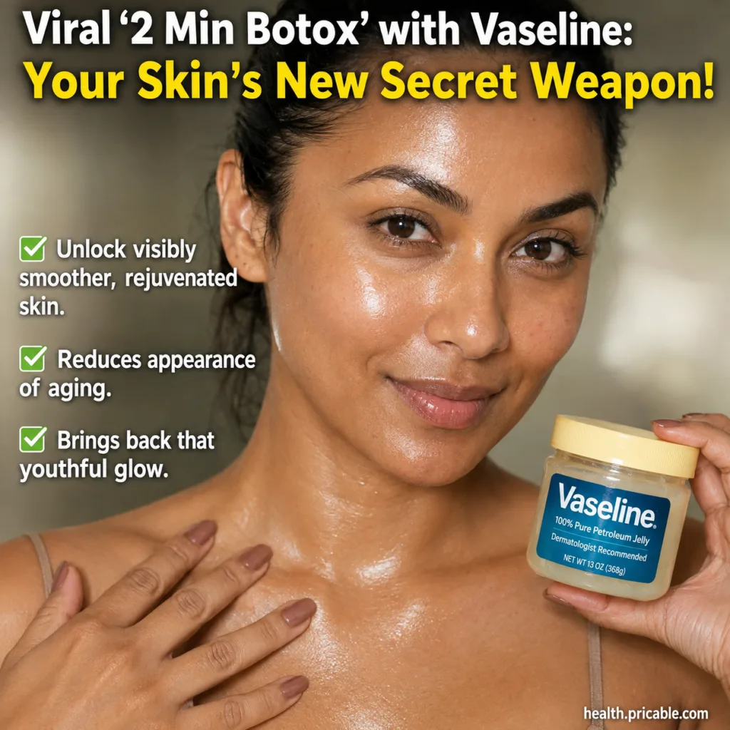 A small jar of Vaseline petroleum jelly next to a small dropper bottle of natural facial oil on a clean light surface A 