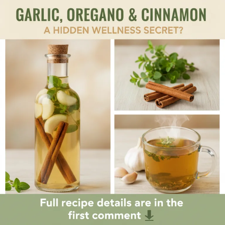 A beautiful rustic arrangement of fresh garlic cloves dried oregano leaves and cinnamon sticks artfully displayed in a w