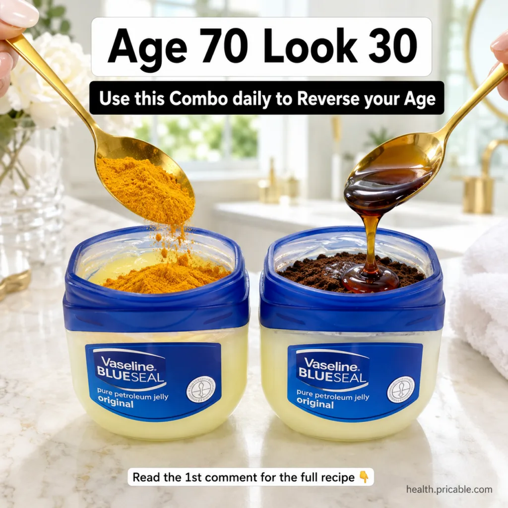 A small jar of petroleum jelly Vaseline with a small bowl of sweet almond oil and a single vitamin E capsule next to it 