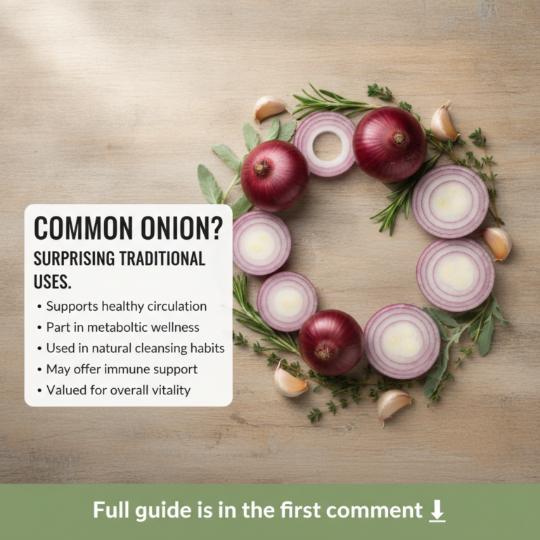 A close-up shot of a variety of fresh onions including red white and yellow artfully arranged on a rustic wooden table w