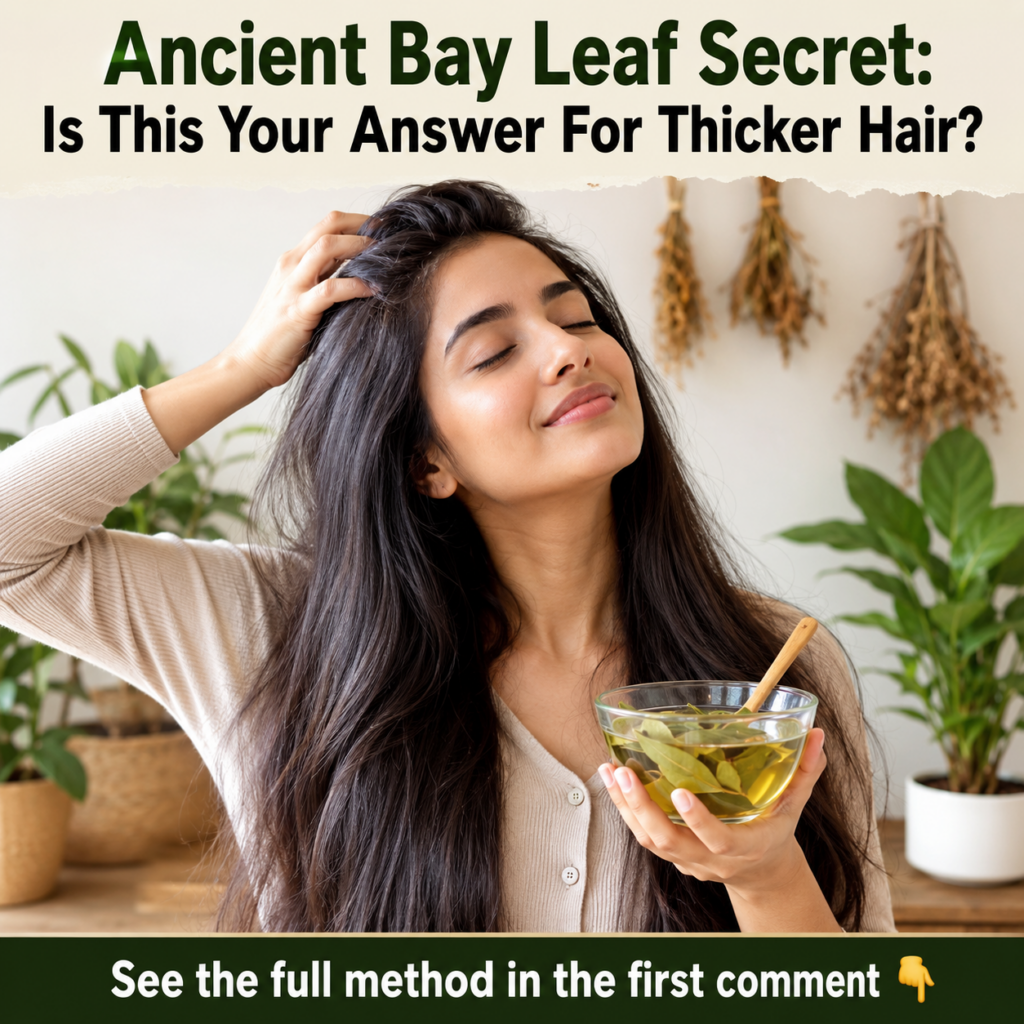 A close-up of dried bay leaves perhaps in a wooden bowl ready for a DIY hair treatment with a soft natural light
