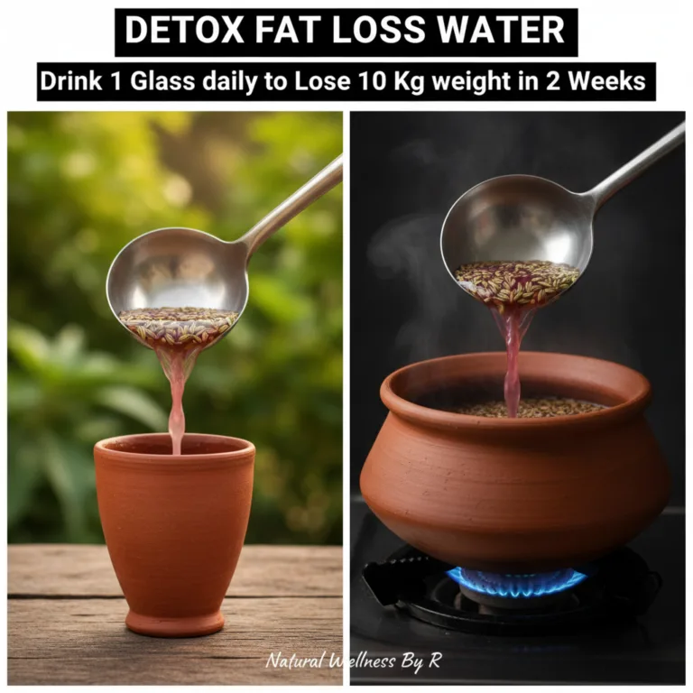 A clear glass of fennel seed water with whole fennel seeds visibly settled at the bottom and some floating A few fresh f