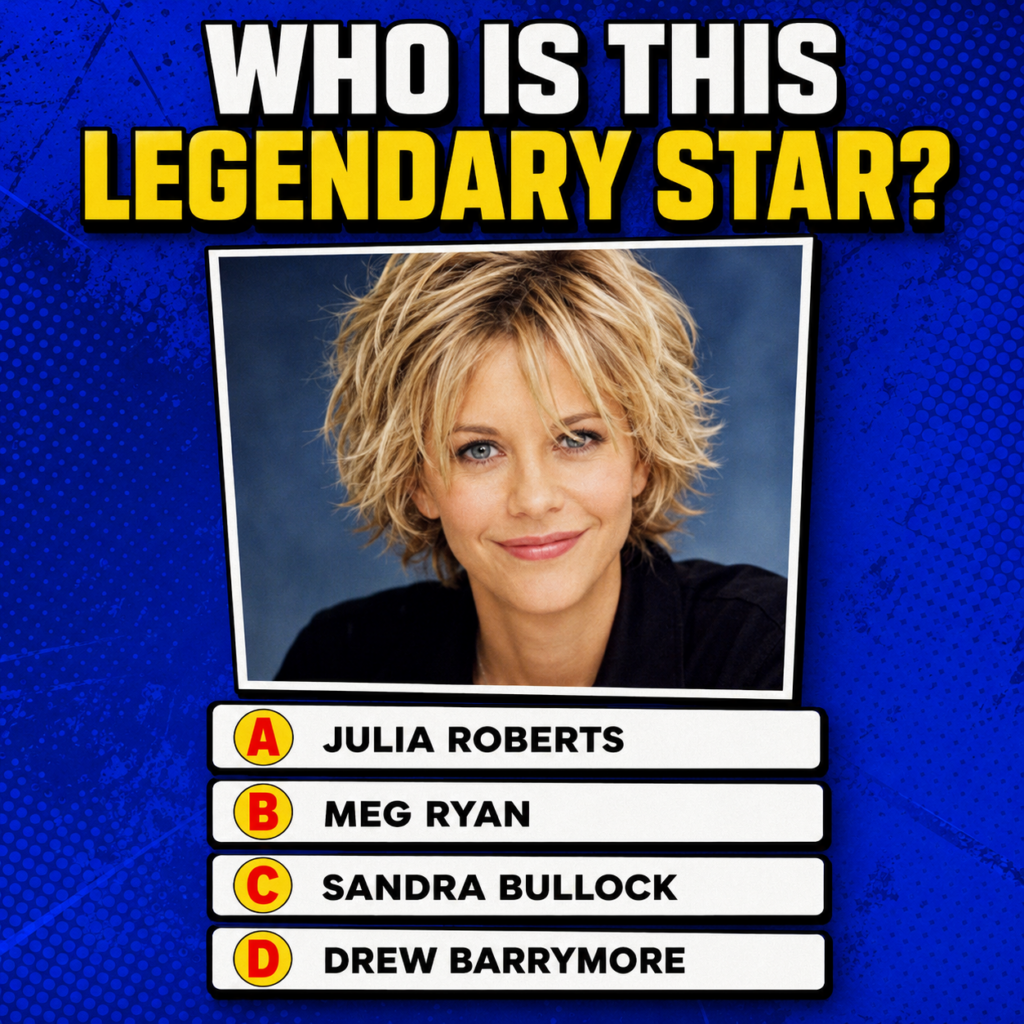 A headshot of actress Meg Ryan from her prime romantic comedy era with her signature short textured hairstyle and a warm