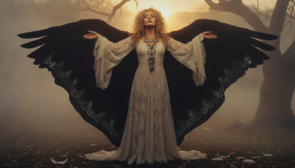 A real album cover for one of Stevie Nicks s classic solo albums from the early 1980s highlighting her distinct style an