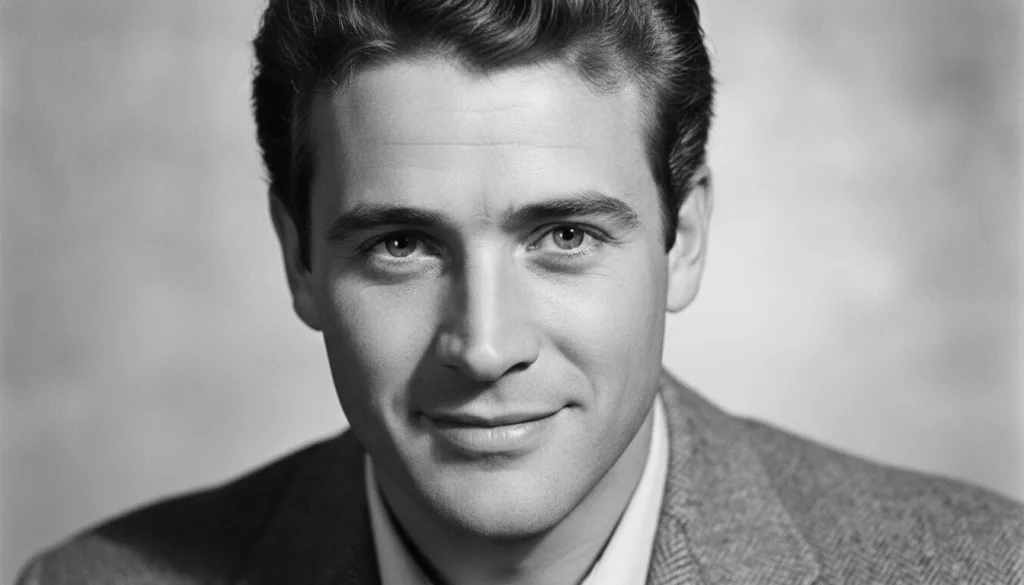 A black and white image of Paul Newman possibly from a classic film quiz showing his iconic blue eyes and charismatic ex