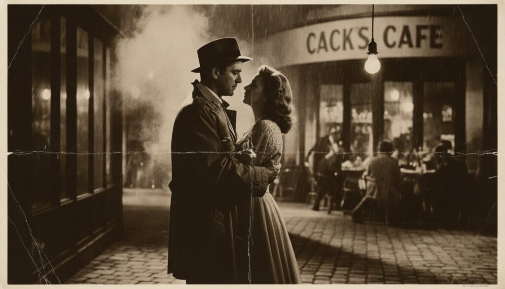 Poster for the film Casablanca starring Humphrey Bogart