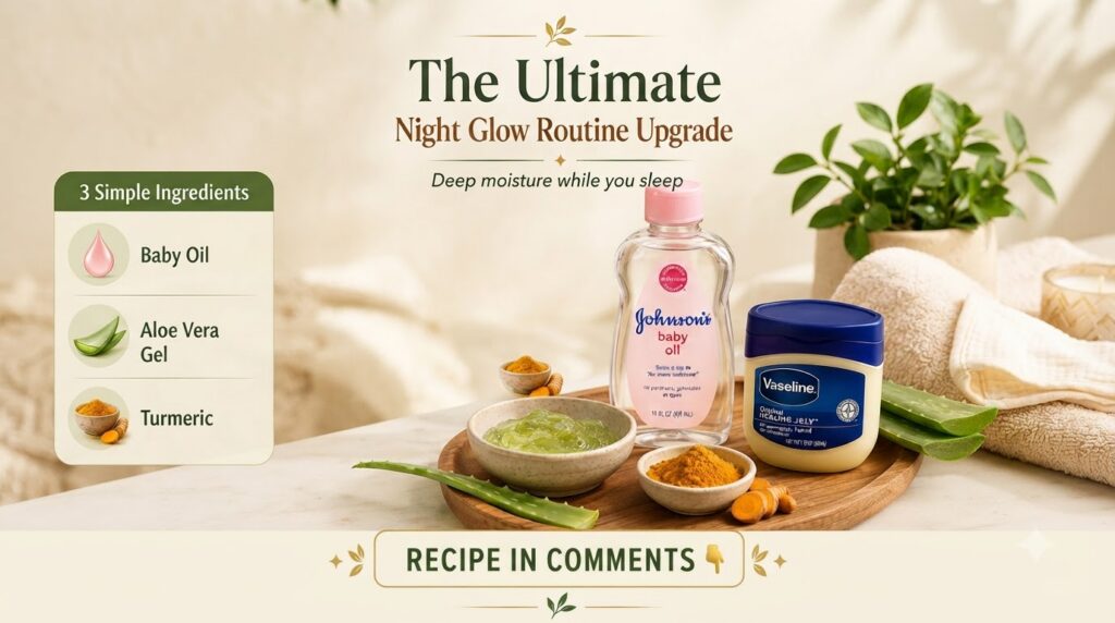 A flat lay composition on a wooden tray featuring a bowl of aloe vera gel a bowl of turmeric powder a fresh aloe vera le