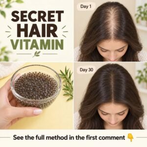 A woman with visibly thicker healthier and shiny hair looking vibrant and confident The image implies a positive hair tr