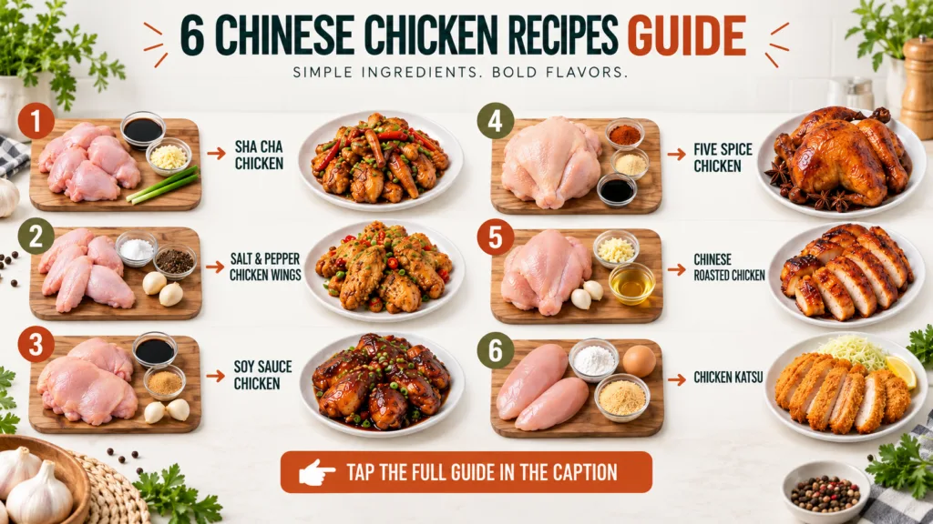 Your Ultimate Guide to 6 Delicious Plant-Based Chinese ‘Chicken’ Dishes!