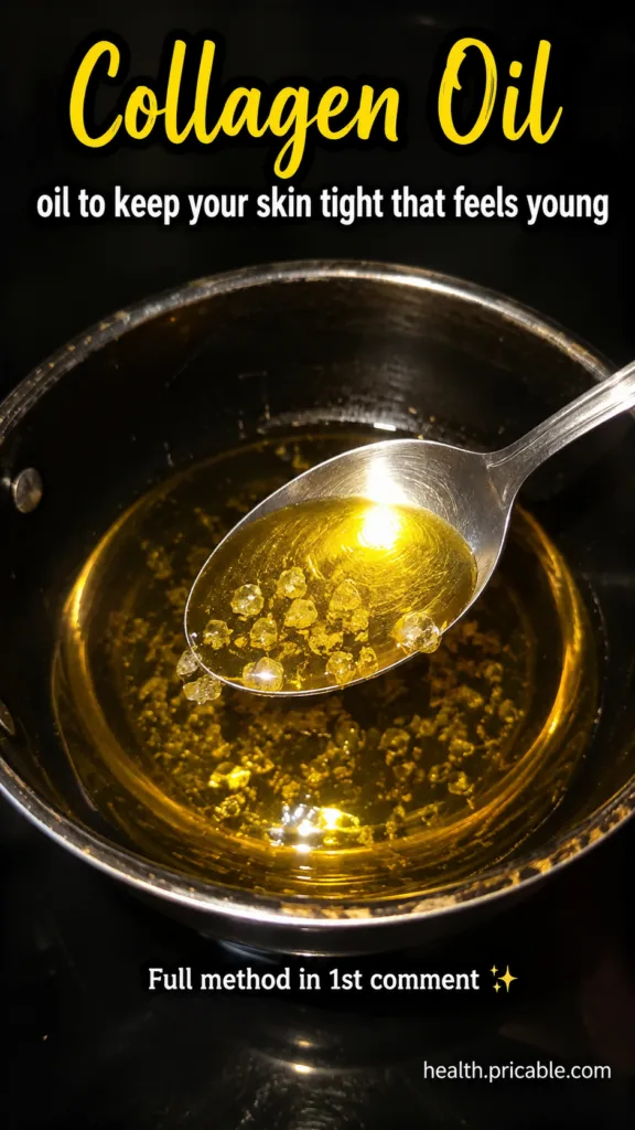 A close-up of a small glass bottle of golden turmeric oil with dried turmeric pieces next to fresh turmeric roots and a 