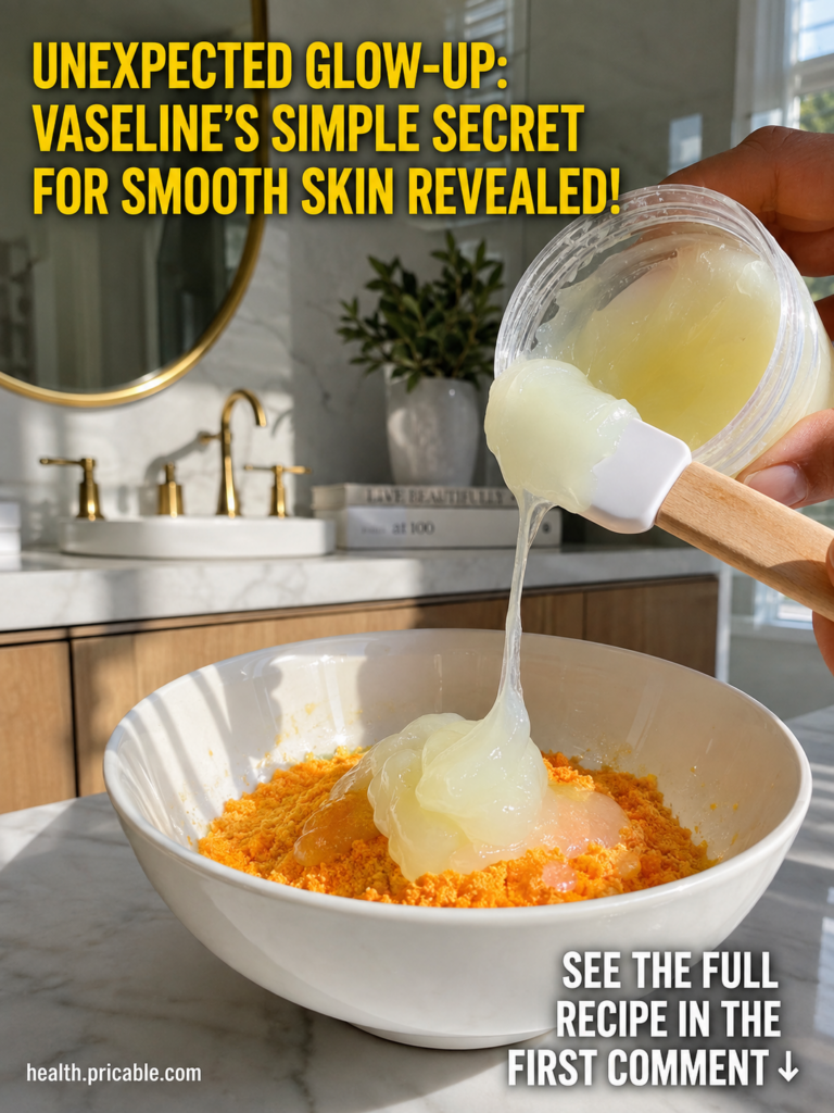 A small clear glass jar of petroleum jelly Vaseline alongside a small bowl with a creamy white homemade mixture and a fe