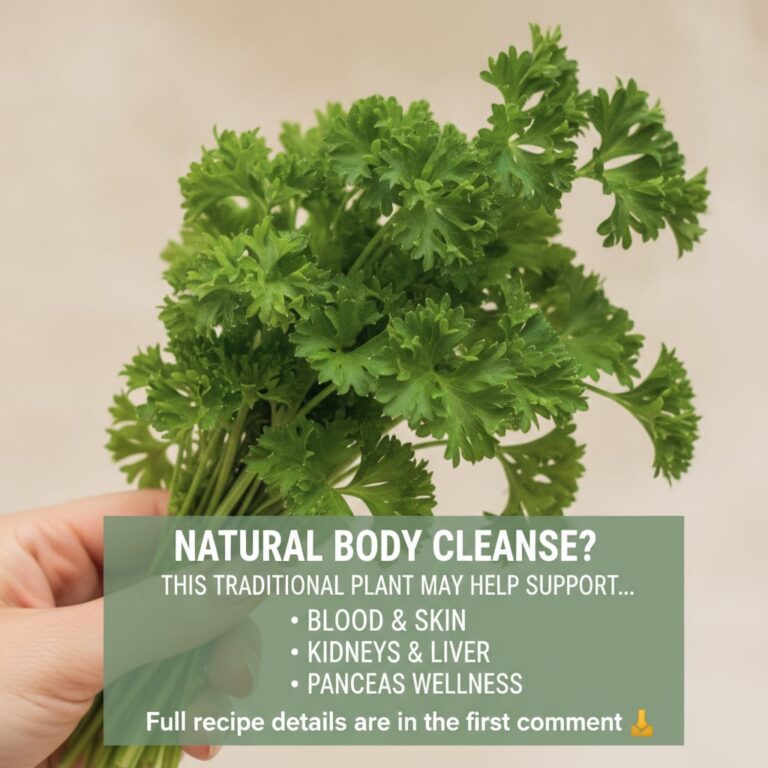 An illustrative image of a vibrant healthy plant perhaps an herb like dandelion or burdock with subtle symbolic elements