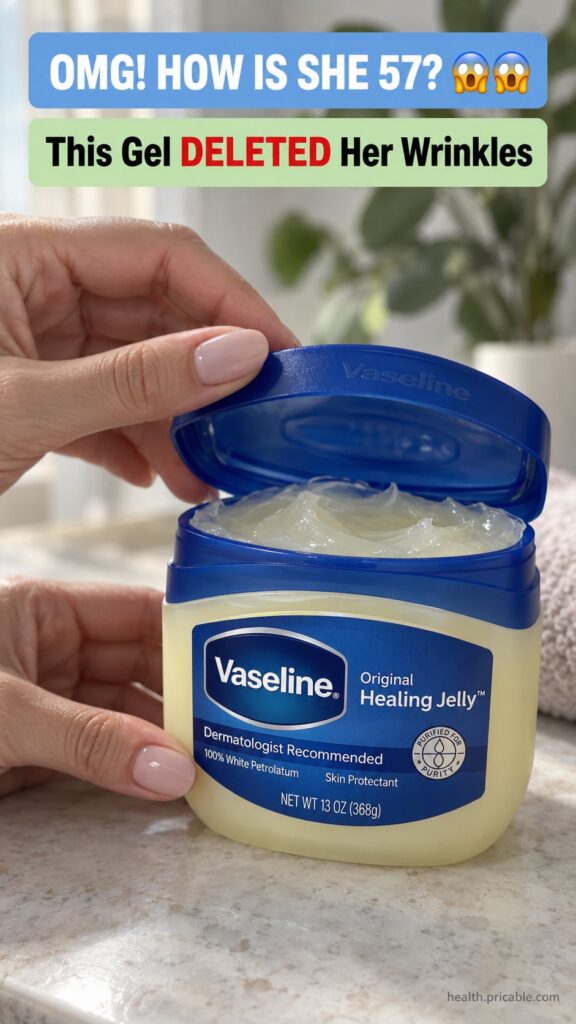 A radiant 50-something woman with smooth glowing skin looking youthful and happy with a subtle hint of a beauty product