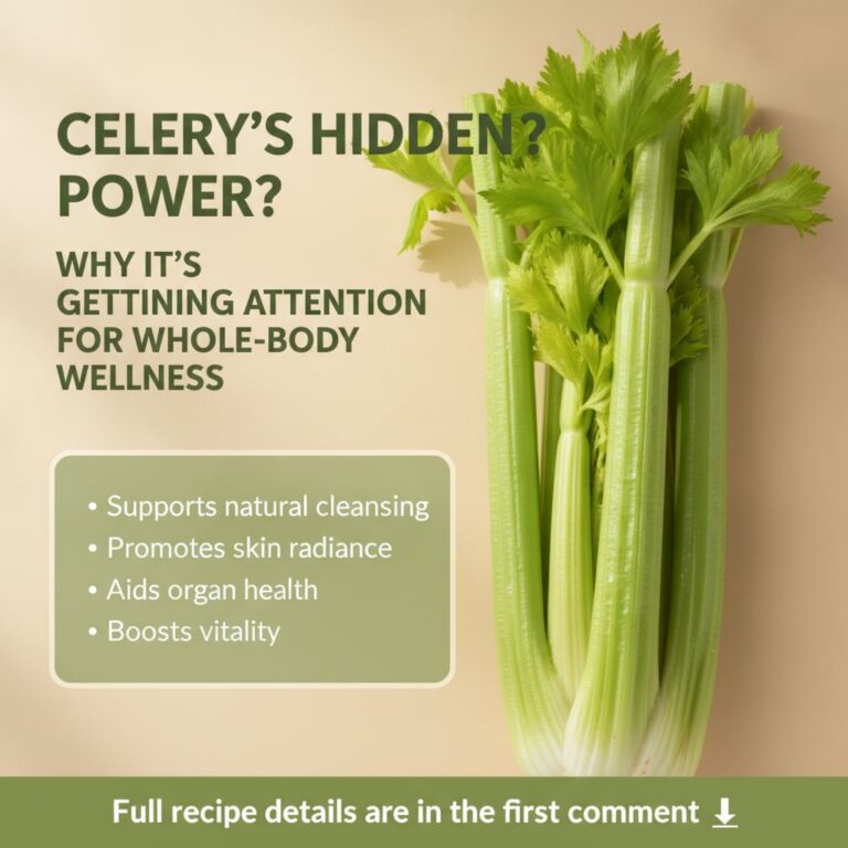 A vibrant fresh bunch of celery with a bright healthy aura suggesting its natural wellness benefits