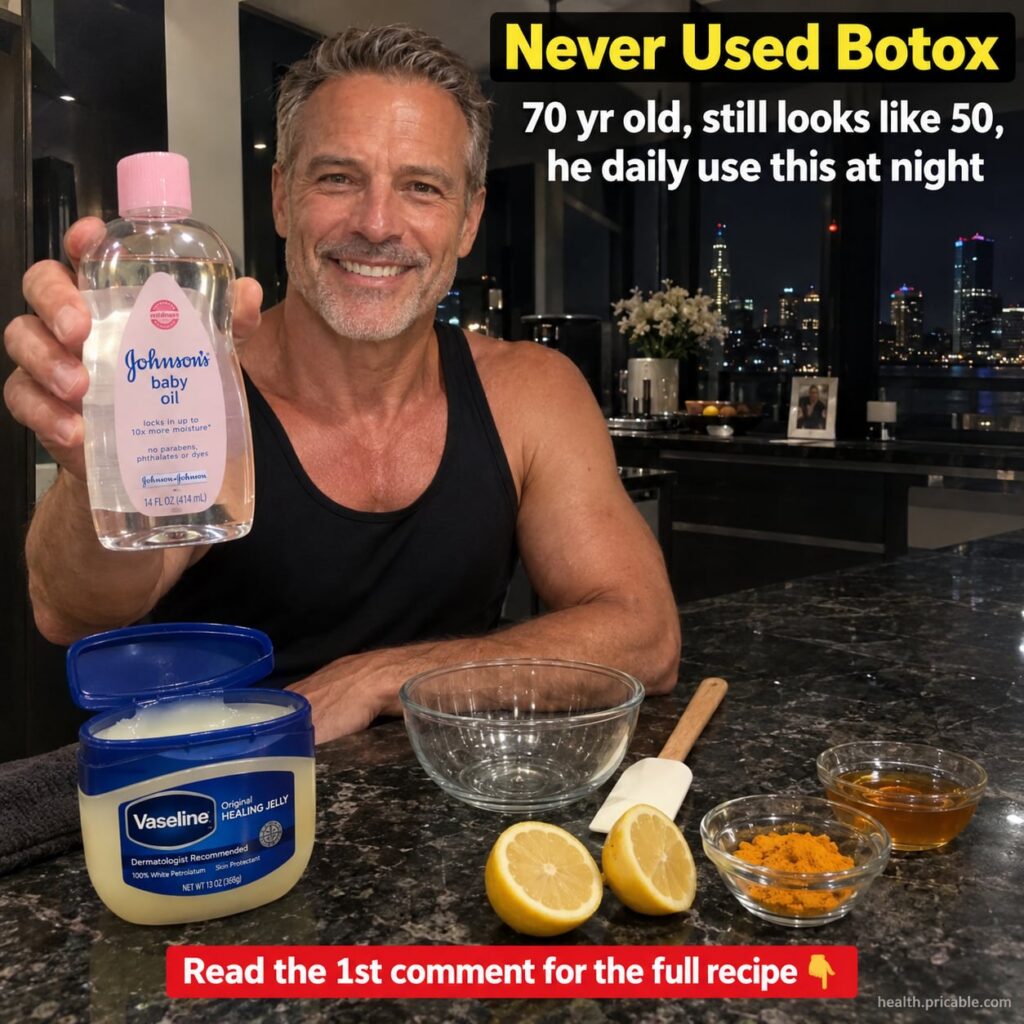 Two ingredients baby oil and a jar of Vaseline on a bathroom counter representing the source image and the simplicity of