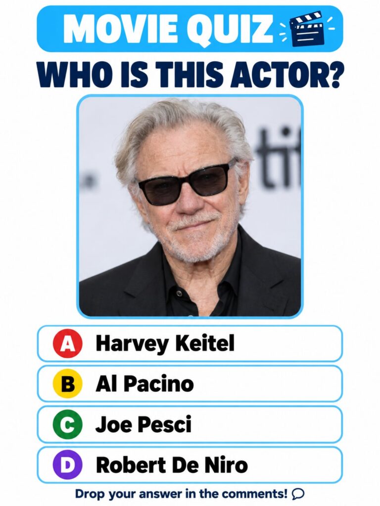 A stylized image of Jack Nicholson wearing iconic sunglasses similar to a quiz image clue